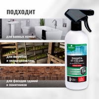 Защита от плесени FUNGI STOP (готовый состав) 0.5 л PROSEPT 018-05