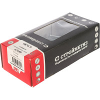 Саморез Стройметиз 4,5х80 универсальный, белый цинк уп. 60 шт. 2151315