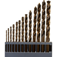 Наборы сверл по металлу кобальтовое, 1,5-6,5 мм, 13 шт. KEIL 307213165