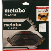 Пильный диск (216x30х1.8 мм, 40WZ) Metabo 628060000