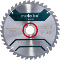 Пильный диск (216x30х1.8 мм, 40WZ) Metabo 628060000