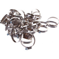 Червячные хомуты AutoFix 50-70/12мм W2 улучшенный замок 50 шт. NWC-12 50-70