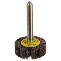 Валик лепестковый со шпинделем (30x10x6 мм; P240) GLOB ЛВШ30x10x6P240