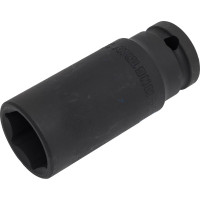 Торцевая ударная глубокая головка KING TONY шестигранная 1/2 24 мм 443524M