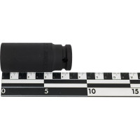 Торцевая ударная глубокая головка KING TONY шестигранная 1/2 24 мм 443524M