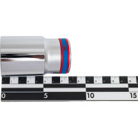 Торцевая глубокая двенадцатигранная головка 1/2", 36мм KING TONY 423036M