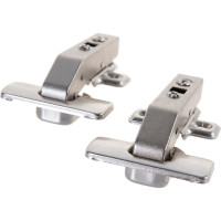 Угловая петля с доводчиком, с монтажной планкой JET 351 Clip-On D35мм 180 град. HR351C.110NI99