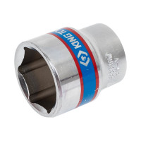 Набор шестигранных торцевых головок 3/8", 7-19мм, 13шт KING TONY 3513MR