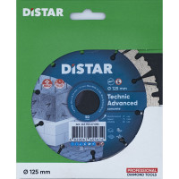 Диск алмазный сегментный по армированному бетону Technic Advanced (125х22.2 мм) DiStar 14315347010