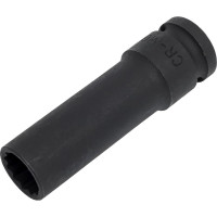 Головка торцевая ударная тонкостенная 12-гранная JTC 1/2" х 15мм, длина 82мм 448315 562958