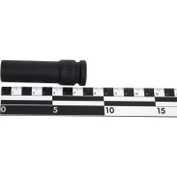 Головка торцевая ударная тонкостенная 12-гранная JTC 1/2" х 15мм, длина 82мм 448315 562958
