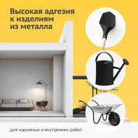 Грунтовка KUDO "Грунт алкидный универсальный" в баллончике, чёрный KU-2003