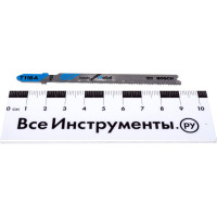 Пилки для лобзика по металлу (67 мм; 5 шт.) HSS T118 A Bosch 2.608.631.013