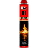 Огнеупорная профессиональная монтажная пена IRFIX В1 800мл 10005