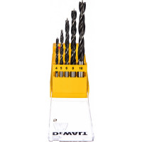 Набор сверл по дереву 5 шт. (D 4; 5; 6; 8; 10 мм) DEWALT 4535