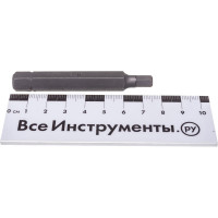 Бита шестигранная (10 мм; 6 мм; 75 мм) Jonnesway D175H60