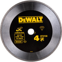 Диск алмазный отрезной (230х22.2 мм) для УШМ DEWALT DT 3738