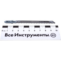 Пилки для лобзика DEWALT 5шт HCS 100х73х2.5мм рез-30мм T101В DT 2165