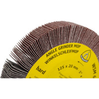Круг лепестковый радиальный, универсальный (125х20 мм; М14; Р80) для УШМ KLINGSPOR 277020