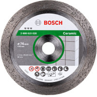 Алмазный отрезной диск по керамике для GWS 10.8 (76х10 мм) Bosch 2608615020