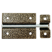 Дверная задвижка Tech-Krep/Zitar 7 бронза -пакет 138874