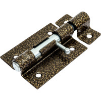 Дверная задвижка Tech-Krep/Zitar 7 бронза -пакет 138874