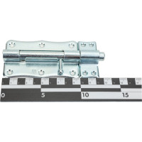 Задвижка накладная Zitar 2/100 оцинк. -пакет 138882