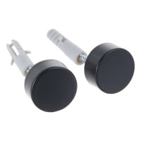 Зеркалодержатель Tech-Krep/Zitar d17мм пластик №9 черный 4шт - пакет 127524