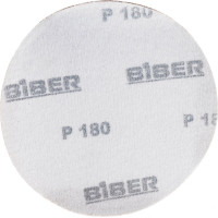 Круг абразивный (5 шт; 125 мм; Р180; Velcro) Biber 70667 тов-165718