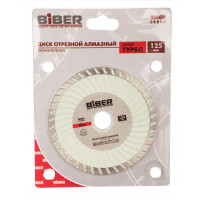 Диск алмазный Супер-Турбо ПРОФИ (125х20/22.2 мм) Biber 70293 тов-047128