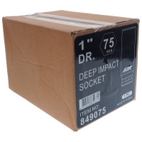 Головка торцевая глубокая ударная JTC 6-гранная 1" х 75мм -849075 456288