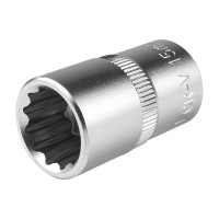 Головка торцевая двенадцатигранная AV Steel (15 мм; 1/2)  AV-521015