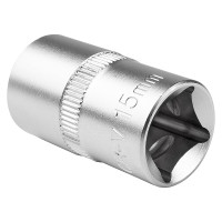 Головка торцевая двенадцатигранная AV Steel (15 мм; 1/2)  AV-521015