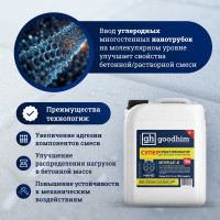 Суперпластификатор для бетонов и растворов Goodhim InterPlast АТ - 10л 92824
