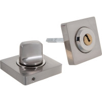 Завёртка с ключом Ренц никель матовый/никель блестящий INBK-K 02 SN/NP