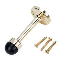 Дверной настенный ограничитель Ренц латунь античная INDS 77 PB