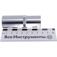 Головка торцевая шестигранная удлиненная AV Steel (18 мм; 1/2)  AV-520218