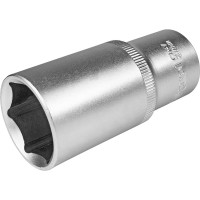Головка торцевая шестигранная удлиненная AV Steel (27 мм; 1/2)  AV-520227