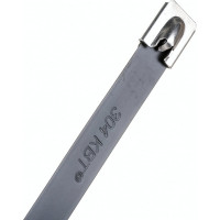 Стальные стяжки с покрытием FORTISFLEX СКС-П 304 12х300 74739