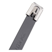 Стальные стяжки с покрытием FORTISFLEX СКС-П 304 12х400 74740