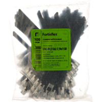 Стальные стяжки с покрытием FORTISFLEX СКС-П 316 7.9х150 74898