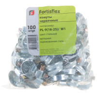 Червячный хомут FORTISFLEX PL-9/W1 16-25 мм 68983