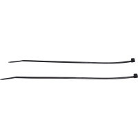 Нейлоновые стяжки FORTISFLEX КСС 4х200 мм черный 100 штук 49411