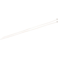 Стяжки FORTISFLEX нейлоновые КСС 5х300 белый уп.100шт 49404