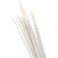 Нейлоновые стяжки FORTISFLEX КСС 4х370 мм белый 100 штук 49400