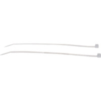 Стяжки FORTISFLEX нейлоновые КСС 5х200 белый уп.100шт 49401