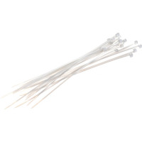 Нейлоновые стяжки FORTISFLEX КСС 5х250 мм белый 100 штук 49402