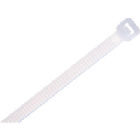 Нейлоновые стяжки FORTISFLEX КСС 5х350 мм белый 100 штук 49405