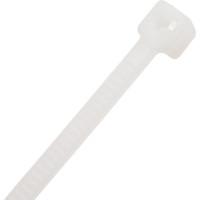 Нейлоновые стяжки Fortisflex КСС 3x250 мм, белый, 100 шт. 89893