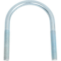 U-образный хомут FORTISFLEX болт оцин. 1 1/2 '' М8 90х50 мм 63124